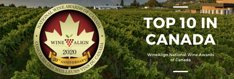 We Won! WineAlign National Wine Awards of Canada - Top 10