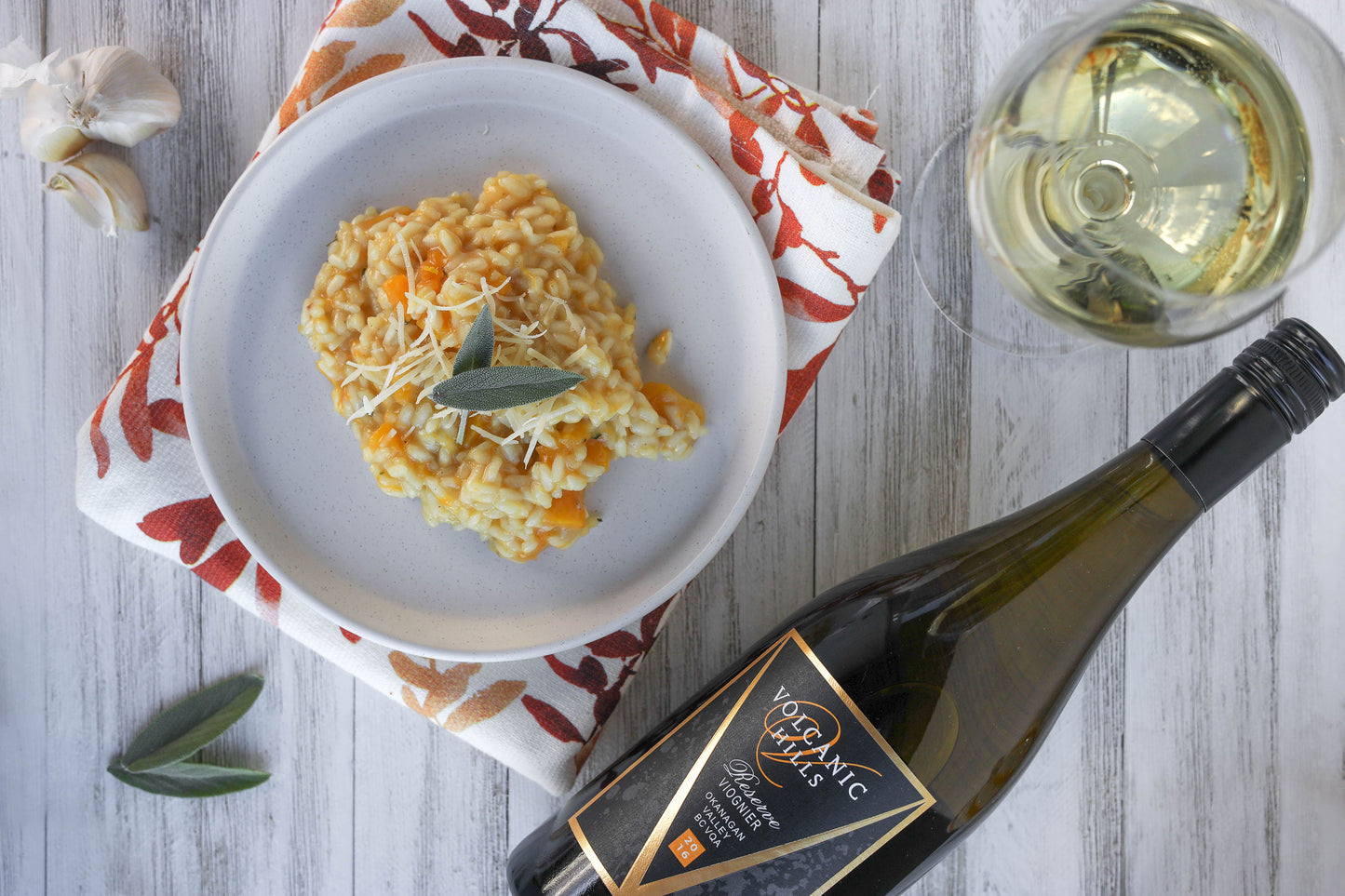 Roasted Butternut Squash Risotto - Perfect with your Winter Whites!
