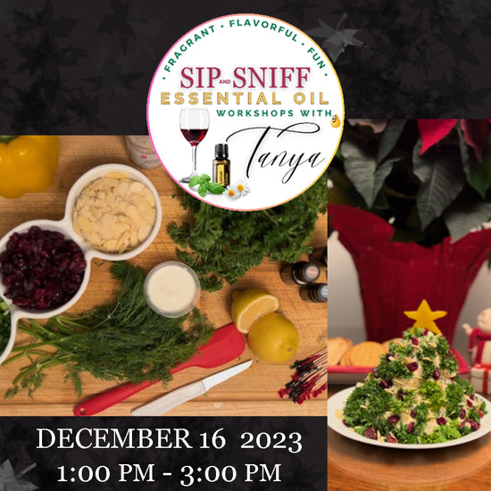 Sip, Sniff and Savor: Cheese Ball Tree Holiday Workshop