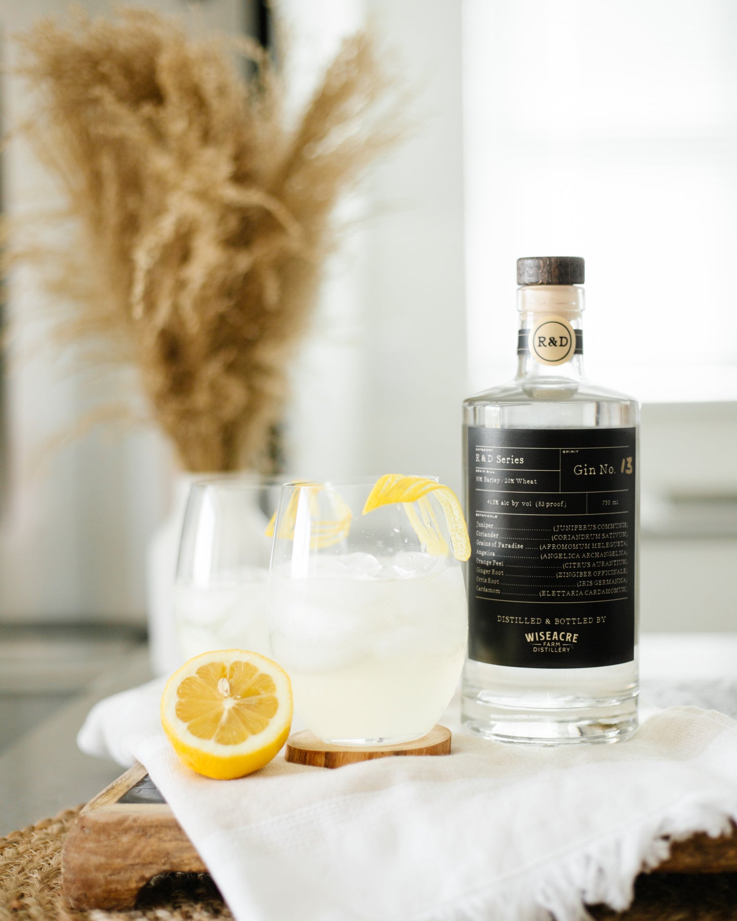 "French 75" Cocktail Recipe x Wiseacre Farm Distillery