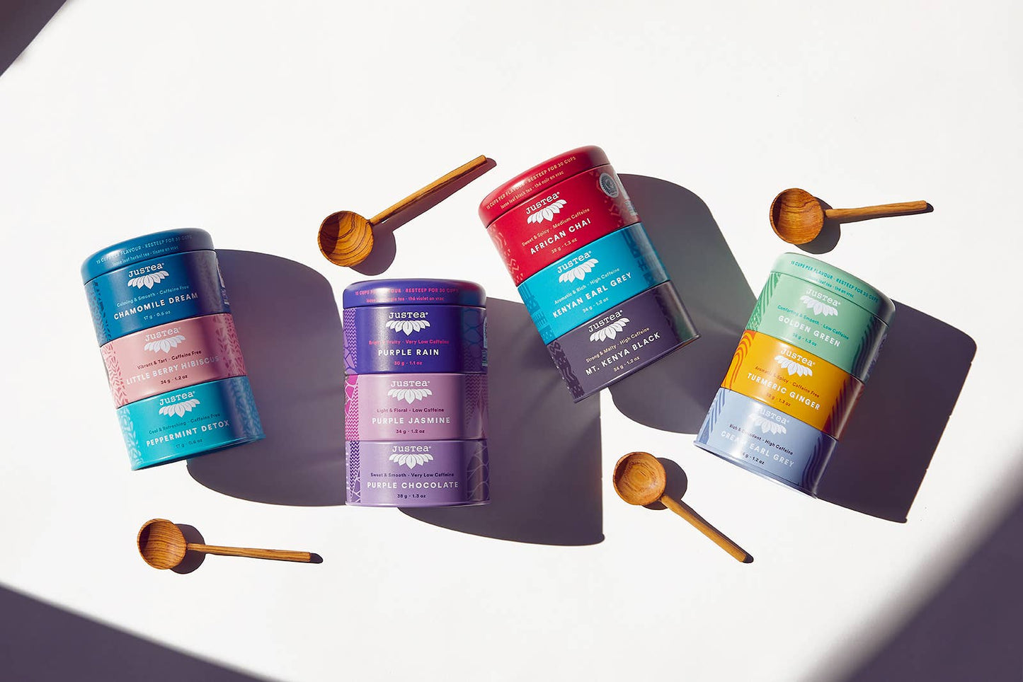 Purple Tea Trio Tin & Spoon