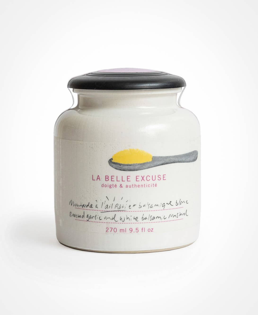 Roasted Garlic & White Balsamic Mustard