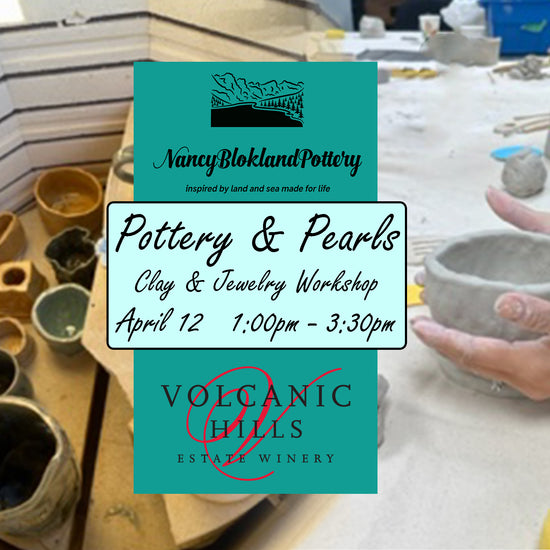 Pottery & Pearls Workshop - Earrings & Jewelry Dish