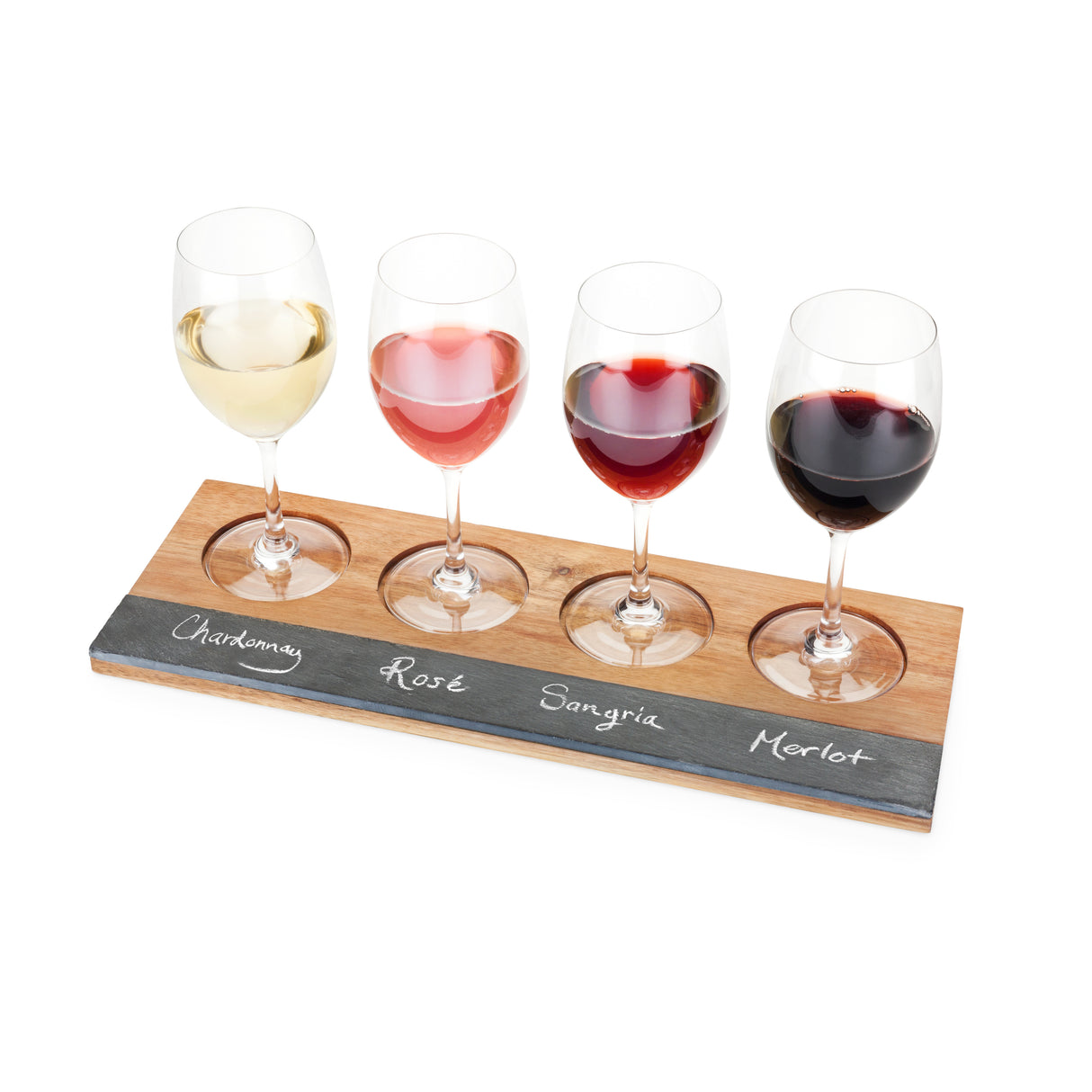 Twine Farmhouse Acacia Wine Flight Board