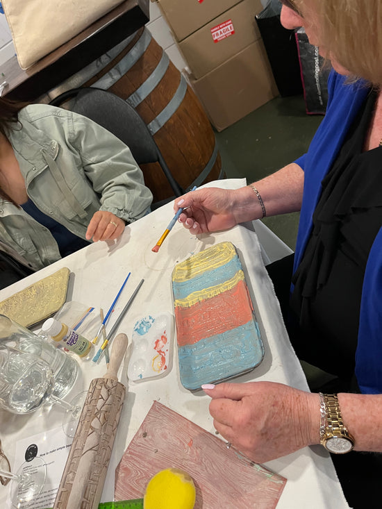 Pottery & Pearls Workshop - Earrings & Jewelry Dish