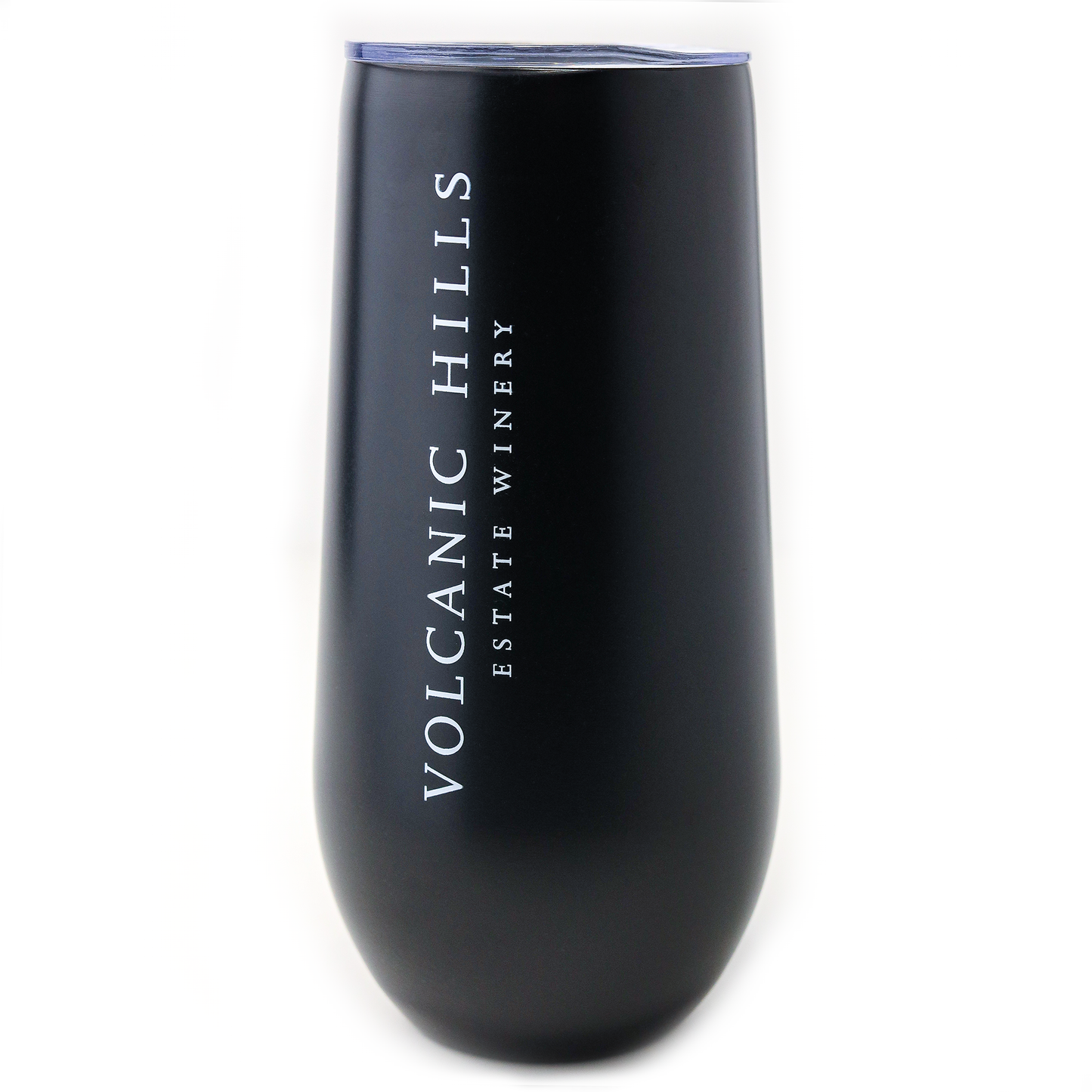Volcanic Hills Black Champagne Tumbler