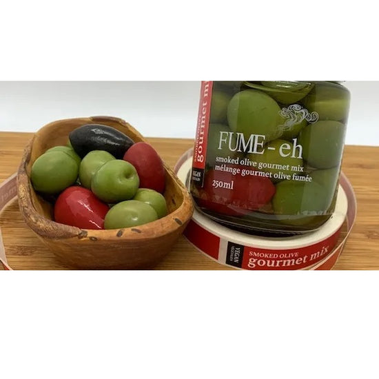 Load image into Gallery viewer, FUME-eh Gourmet Smoked Olives
