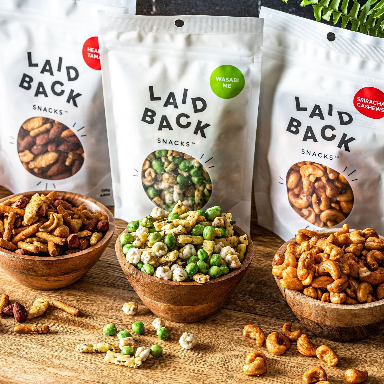 Laid Back Snacks Hearty Tamari
