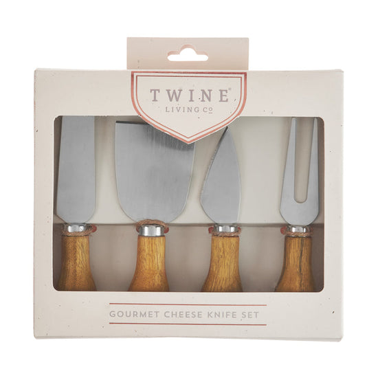 Load image into Gallery viewer, Gourmet Cheese Knives by Twine
